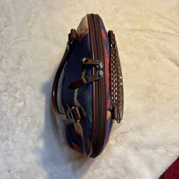 Vintage Laura Gayle Legacy
Southwestern Style Handbag Purse Satchel Shoulder Bag - Picture 10 of 16